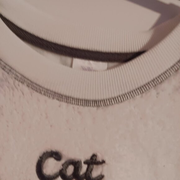 Secret Treasures Women's Cat Nap Pajama Top Size Large Long Sleeve - Picture 4 of 7